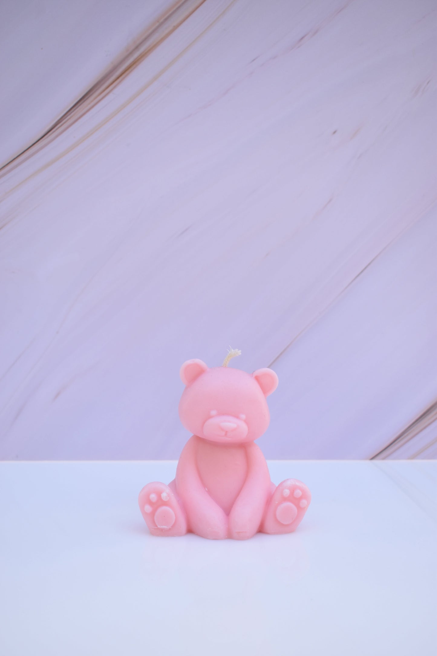 Vela oso de peluche
