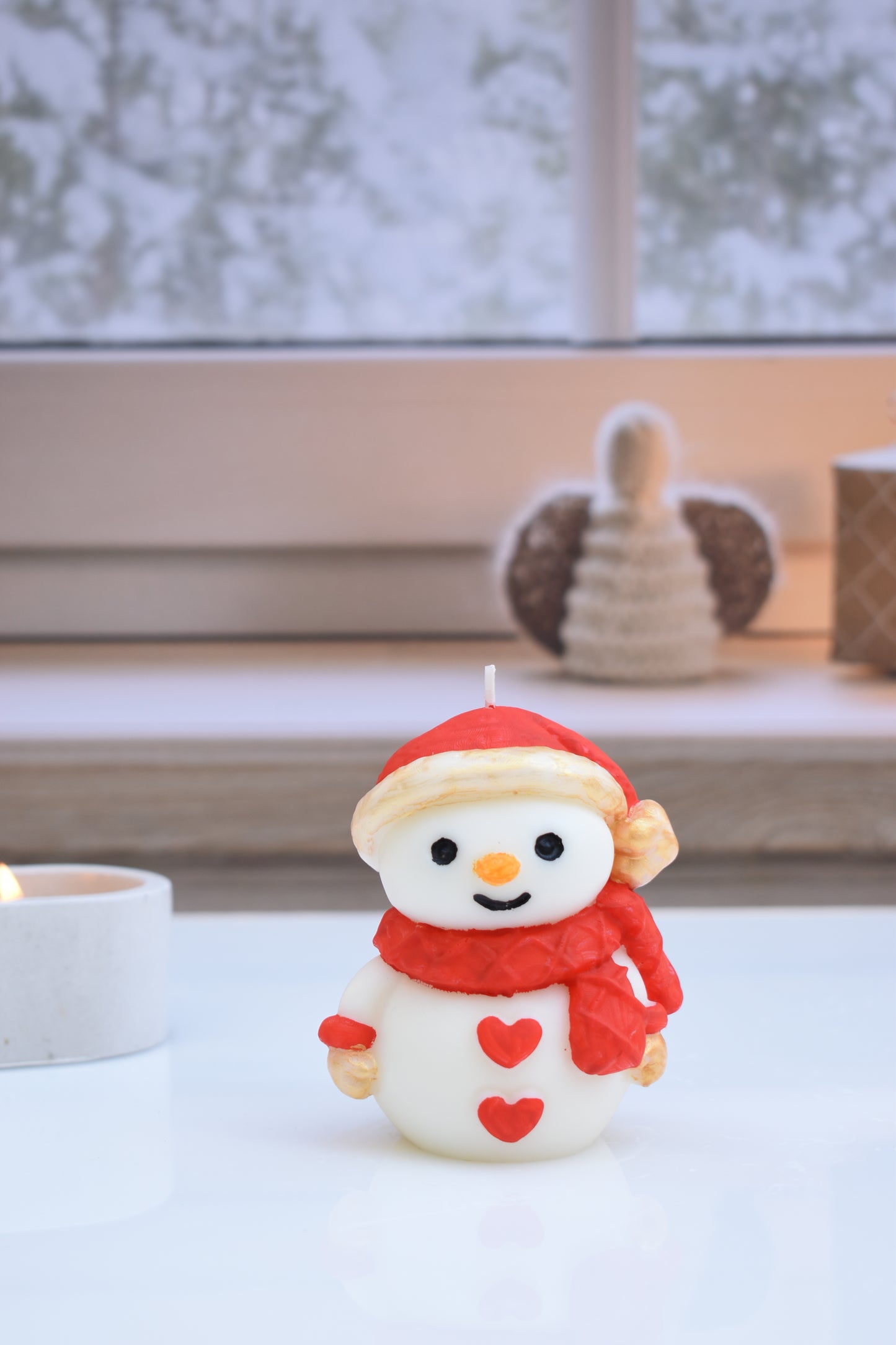 Vela Muñeco de Nieve