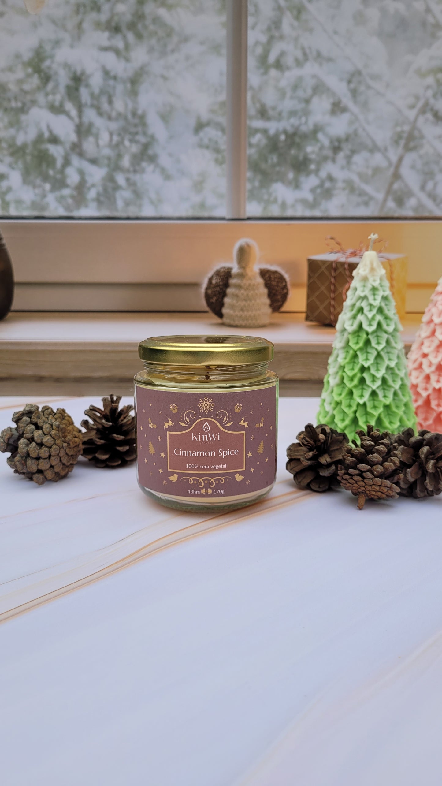 Vela aromática Cinnamon Spice