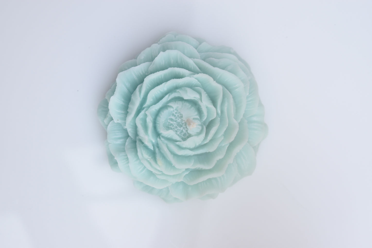 Vela en forma de peonia