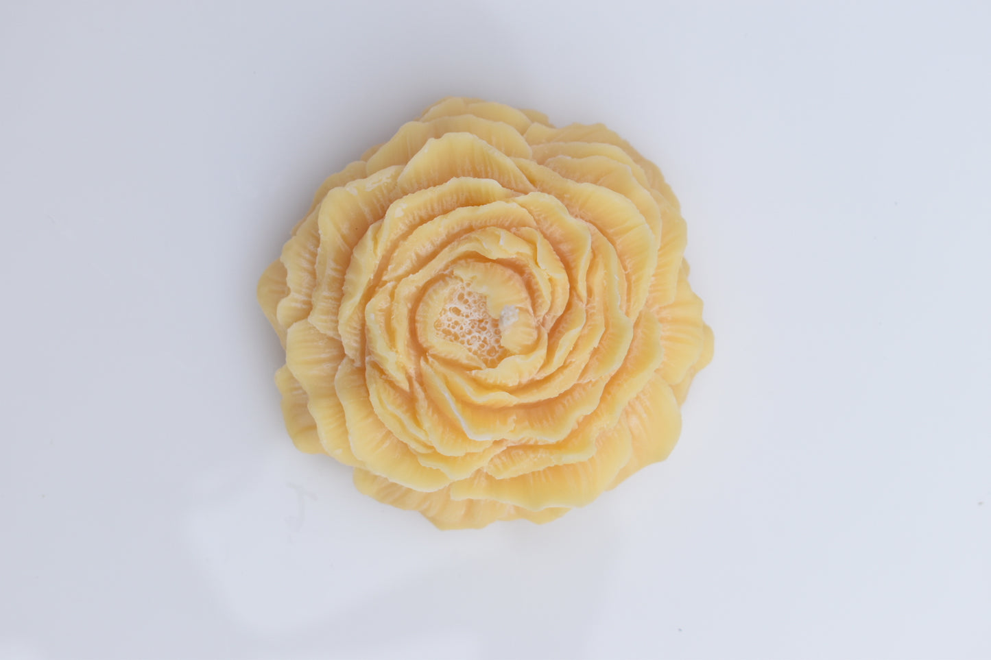 Vela en forma de peonia