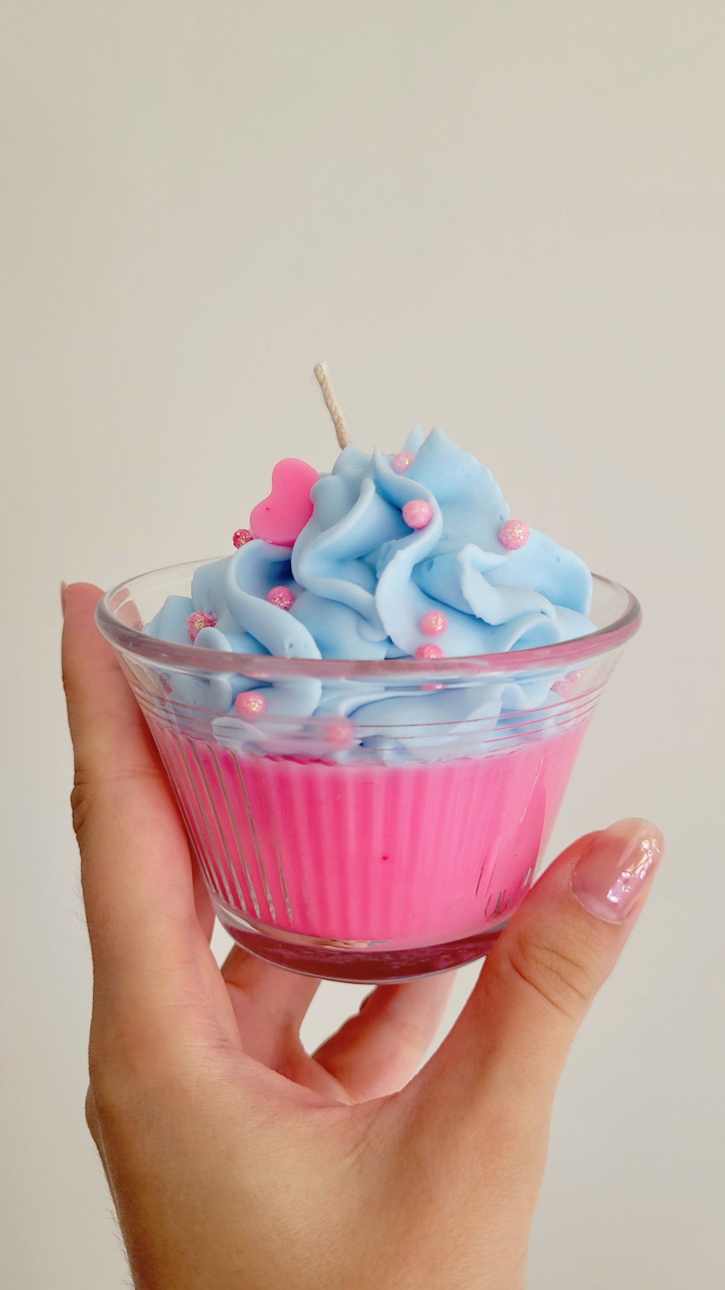 Vela postre - cupcake