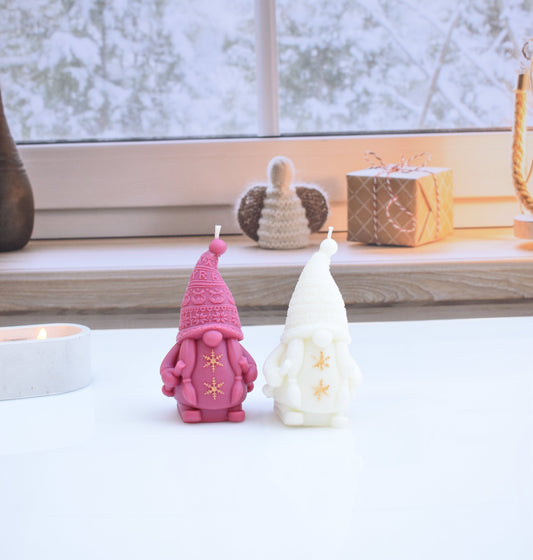 Vela Gnomo Navideño