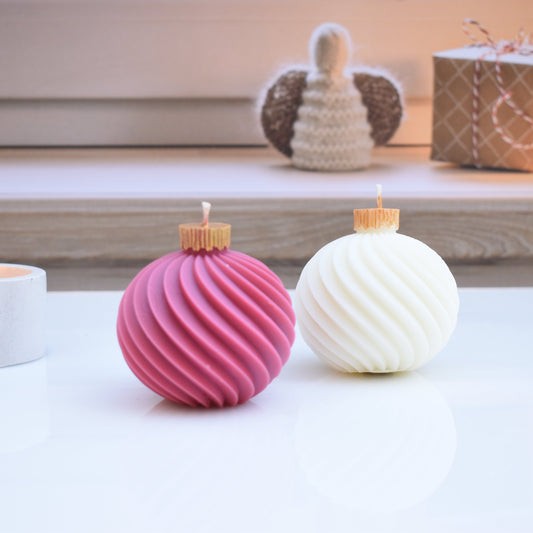 Vela Esfera Navideña