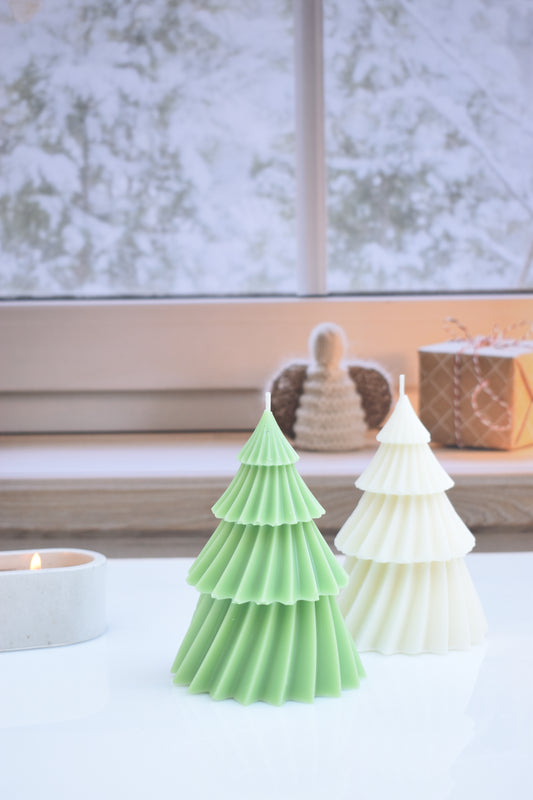 Vela Árbol de Navidad (espiral)